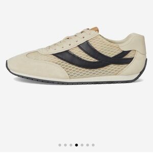 Vince Oasis Runner-W Sneakers - Beige and Black Size 10